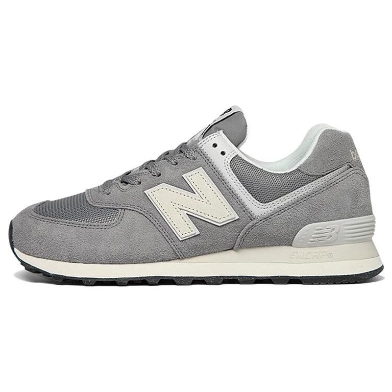 New Balance NB 574 复古 休闲百搭 低帮跑步鞋 男女同款 灰色