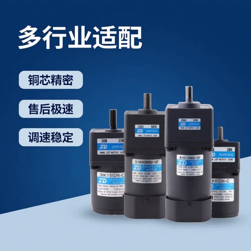 ZD中大力德交流减速电机微型马达