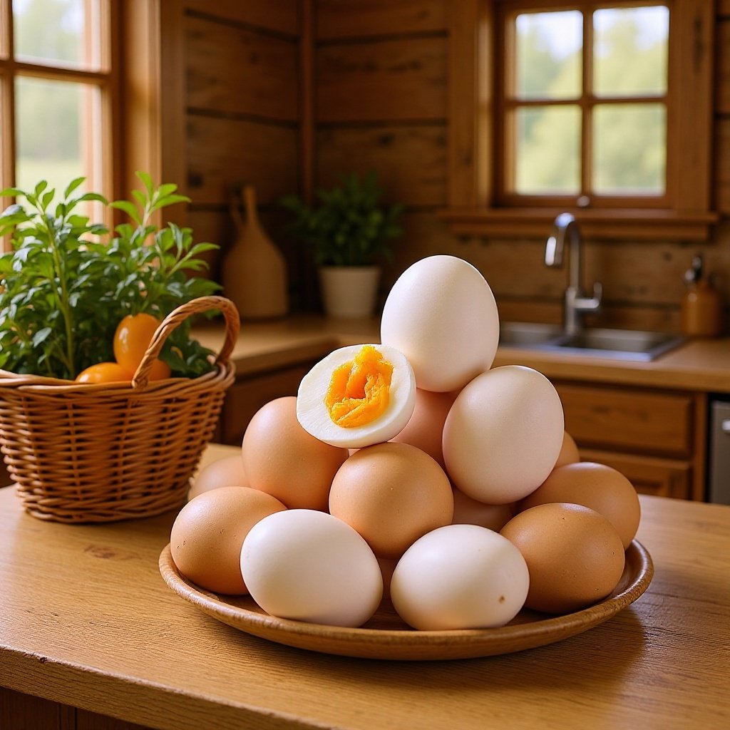 [35G-45G/Piece] Freshly Picked Pink-Shelled Eggs from Farm Mountain Forests, Free-Range Eggs, Fresh Cordyceps Eggs, 4-30 Pieces
