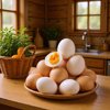 [35G-45G/Piece] Freshly Picked Pink-Shelled Eggs from Farm Mountain Forests, Free-Range Eggs, Fresh Cordyceps Eggs, 4-30 Pieces