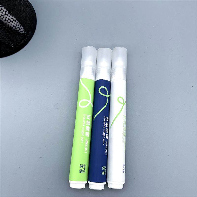 Hobby Cartoon Large-Capacity Magic Pen Erasable Pen Erasable Pen Crystal Blue Blue Correction Pen for Primary School Students