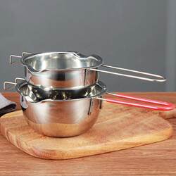 304 Stainless Steel Chocolate Water-Proof Melting Pot Household Cheese Butter Heating Melting Bowl Kitchen Baking Tools