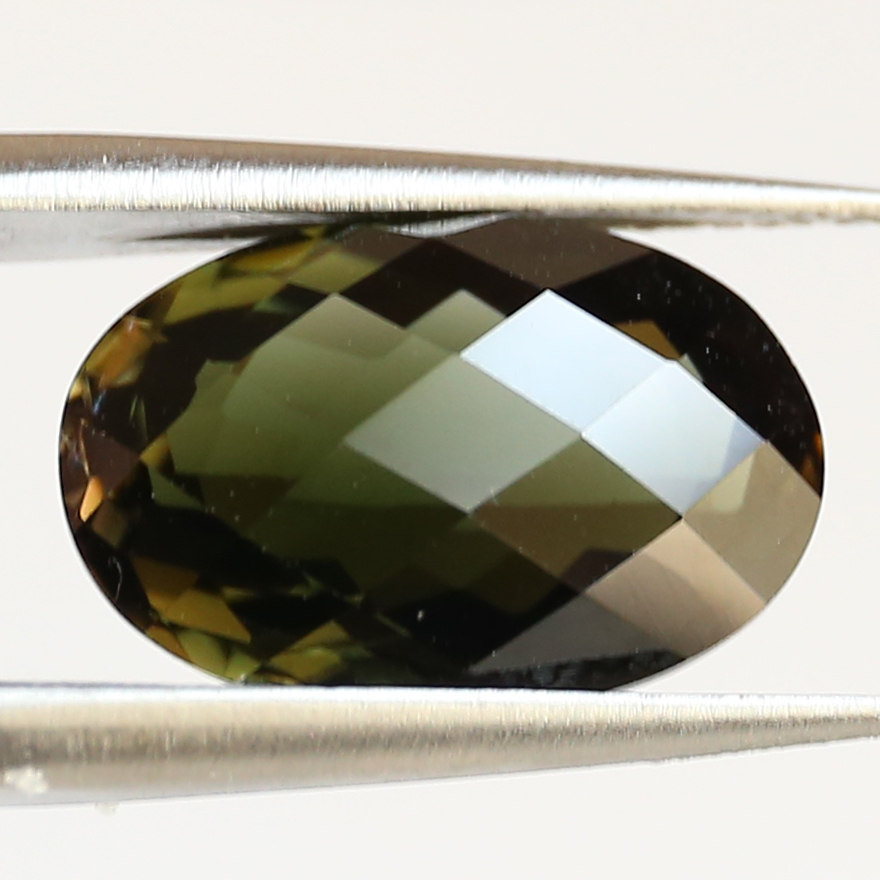 Large size 6 14 carat natural bicoloured bicolor stone pinewood Pineapple Etched Face Crystal Permeable Clean Color Special