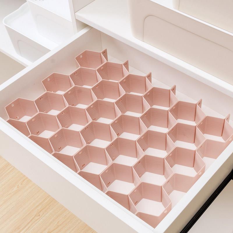Honeycomb Divider Board, Honeycomb Sock Drawer Divider, Wardrobe Underwear Compartment Divider, Honeycomb Grid Partition Honeycomb Divider Board, Honeycomb Sock Drawer Divider, Wardrobe Underwear Compartment Divider, Honeycomb Grid Partition