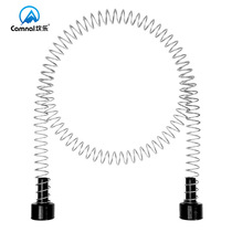 Kanle outdoor high-altitude zipline crossing zipline buffer brake spring supporting deceleration safety device aerial trapeze