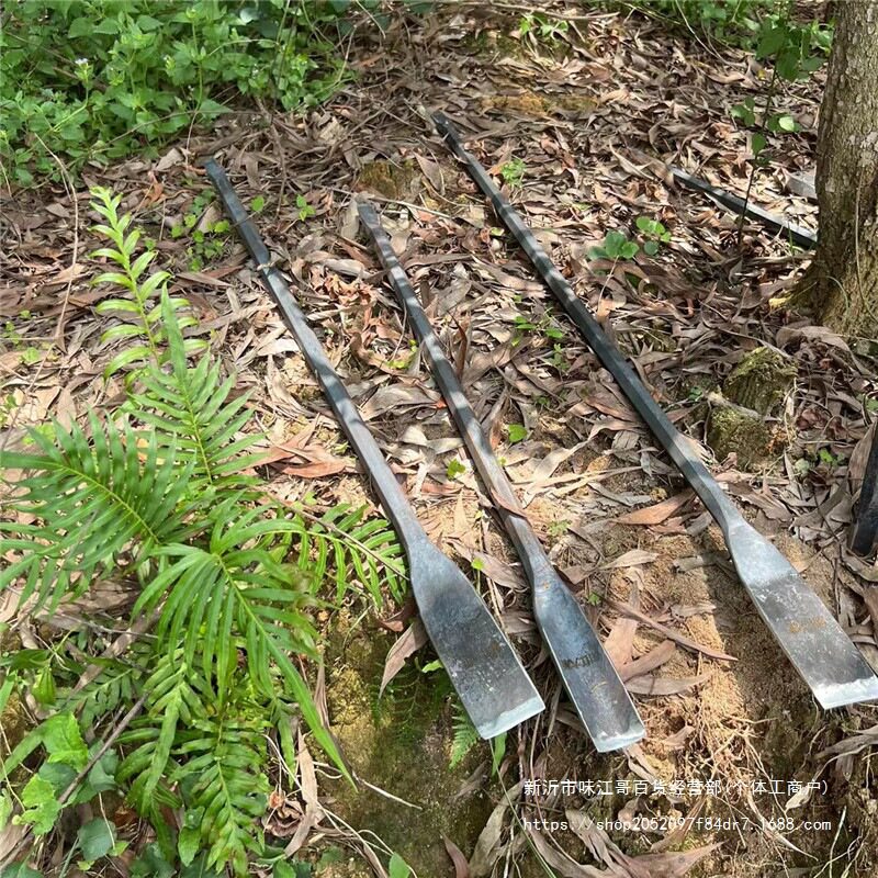 Рукав силиконовые ручки zui弹簧钢锹树铲挖洞铲直移植锹工钢铲挖坑铁锹园艺林具手工花铲