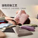 Hilton five-star hotel solid color single bed cover 100 pieces of cotton tribute satin single double bed 1.21.51.8 bed sheet