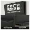 Hole board shelf black shelf shelf accessories supermarket hardware tool rack wall metal hanging board display rack