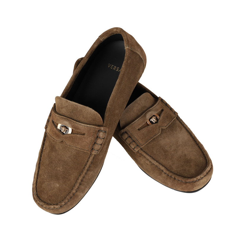 [9.9 New] Versace Men's Shoes Casual Loafers Size 39