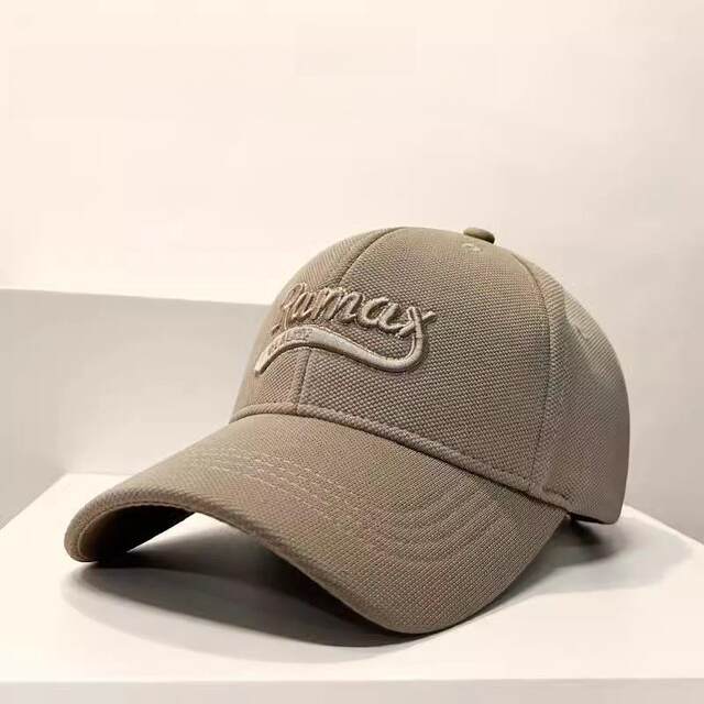 Hat Korean Style Stereo Embroidered Letters Hard Top Baseball Cap for Men and Women Sun Protection Summer Face-Showing Small Peaked Cap Sun Hat