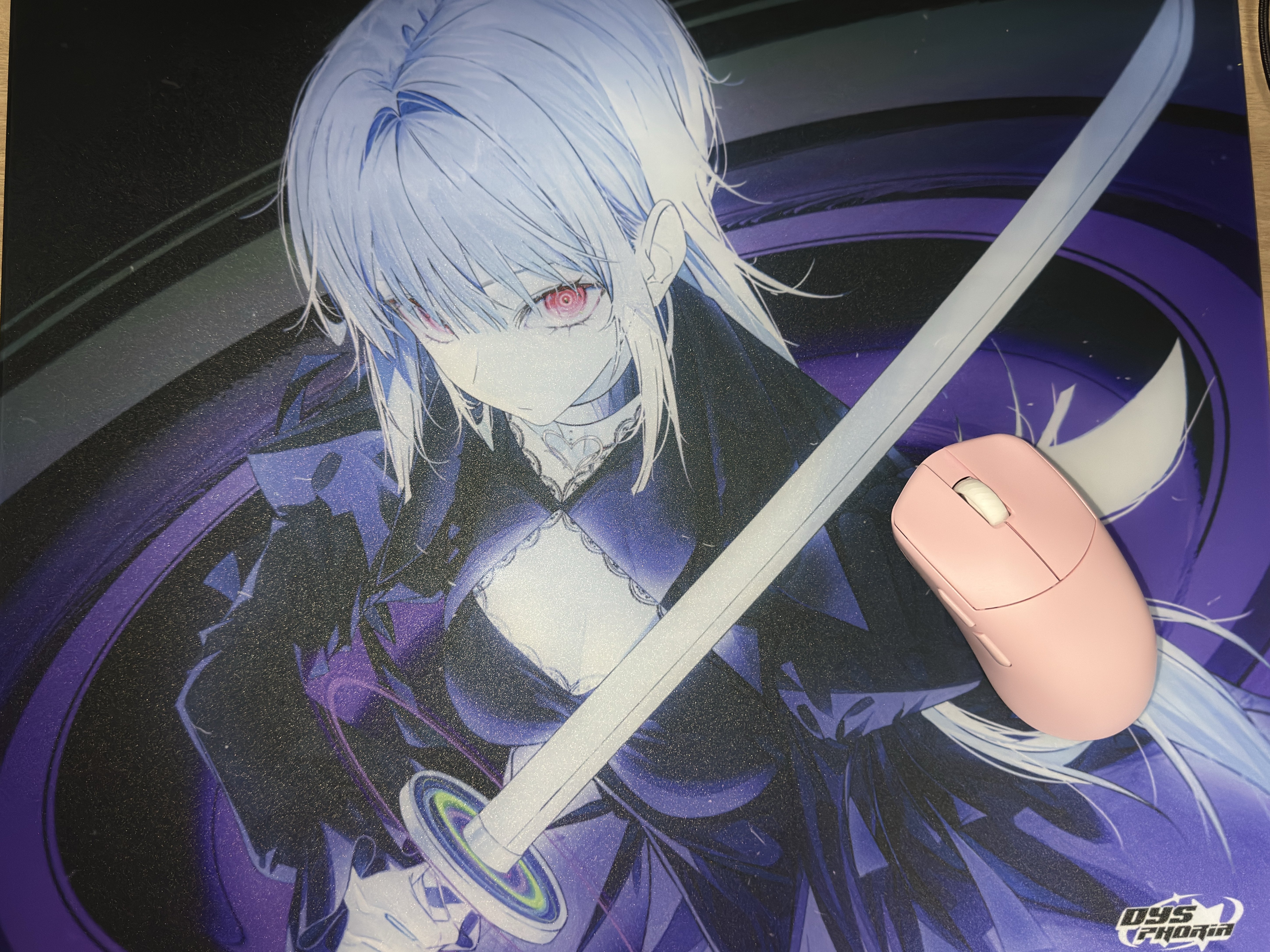 知郁DYSPHORIA MAKI真希2mm润滑涂层玻璃鼠标垫APEX OW洲瓦长TTK-淘宝网