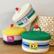 Hand-sewn cotton rope desktop storage box entrance key storage basket student dormitory car snack storage storage
