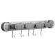 Suction Cup Mop Wall Mount Clip for Bathroom Door, No-Drill Broom and Mop Hook, Fixed Storage Rack Organizer