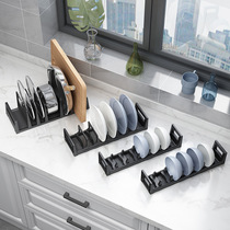 Kitchen dish storage rack drawer built-in divider cabinet for dishes and dishes cutlery cabinet storage rack for dishes and chopsticks