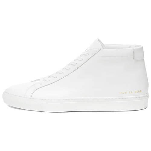 COMMON PROJECTS Original Achilles 潮流高帮时尚板鞋 男款 白色