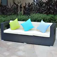 之 Sofa ngoài trời Sofa mây trong nhà phòng khách nội thất bàn cà phê kết hợp sân vườn giả mây ghế sofa 1 - Nội thất siêu thị xe day hang 2 banh