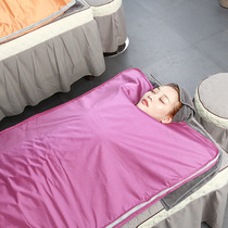 Space sea buckthorn dehumidification and acid removal blanket beauty salon sweat far infrared steaming bag home full body sauna blanket to relieve cold