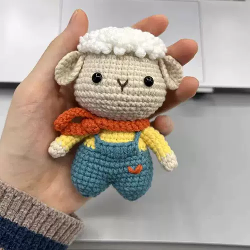 Кролик, брелок, подвеска, набор материалов ручной работы, барсетка, плетеный крючок для вязания, мультяшная кукла, DIY