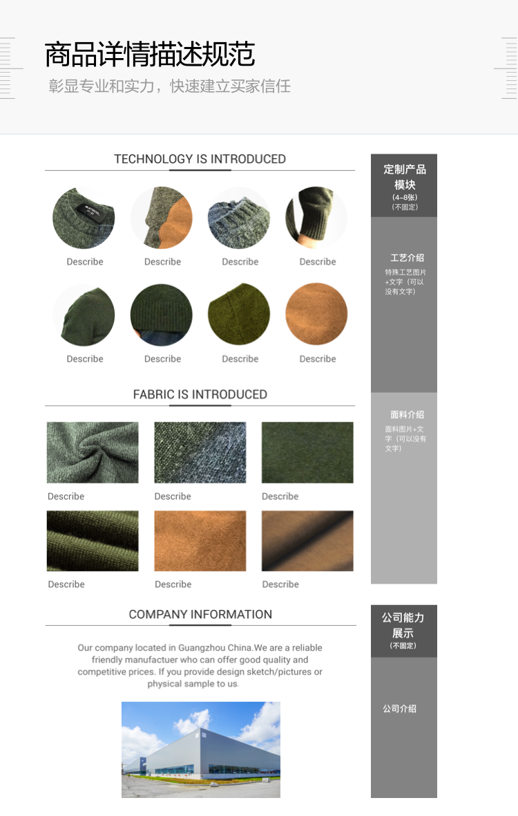 阿里巴巴国际站，商品发布指南2.0