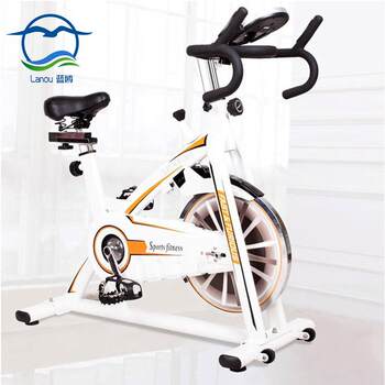 Commercial large flywheel spinning bicycle, home large resistance exercise bike, silent fat-burning fitness exercisebike
