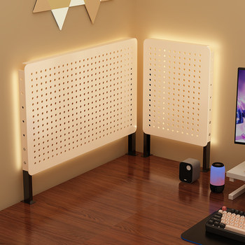 Hole board storage rack desktop storage artifact office workstation organizer home living room bedroom storage rack