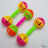 Погремушка для раннего возраста, игрушка, портативная хваталка, колокольчик, головоломка, раннее развитие, подарок на день рождения