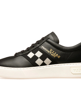 BALLY巴利 Vita parcours 耐磨防滑 低帮运动 时尚板鞋 男款 黑色