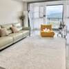 High-end minimalist carpet living room high-end light luxury beige coffee table carpet bedroom modern simple style 2025 new style