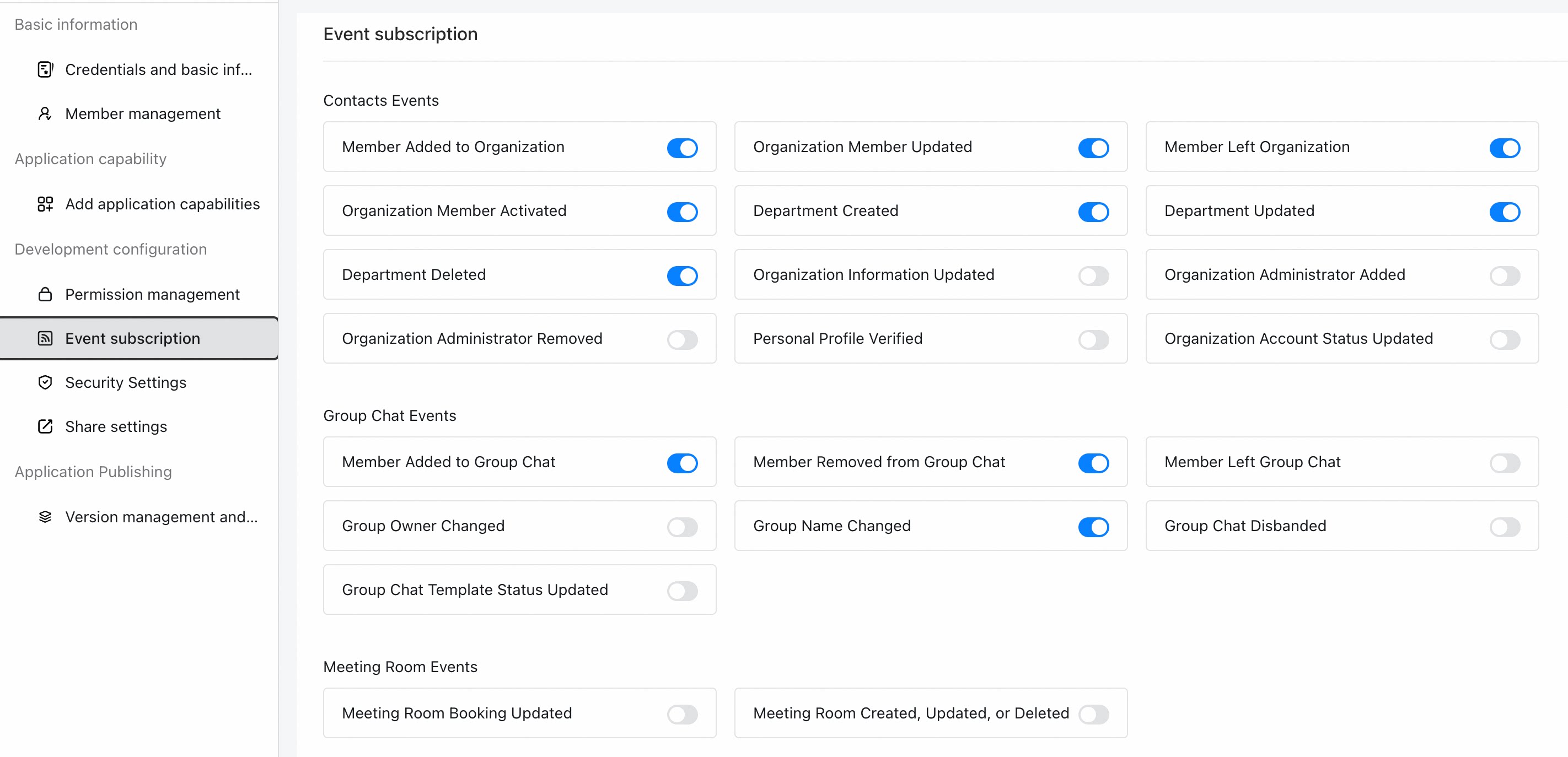Configure HTTP push