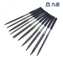 Steel woodworking assorted diamond petroleum saw files frosted handle woodworking universal package diamond files 10 pieces