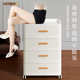 Thickened drawer storage cabinet Home living room cabinet Multi-layered joint storage cabinet Japanese bedroom bedside cabinet