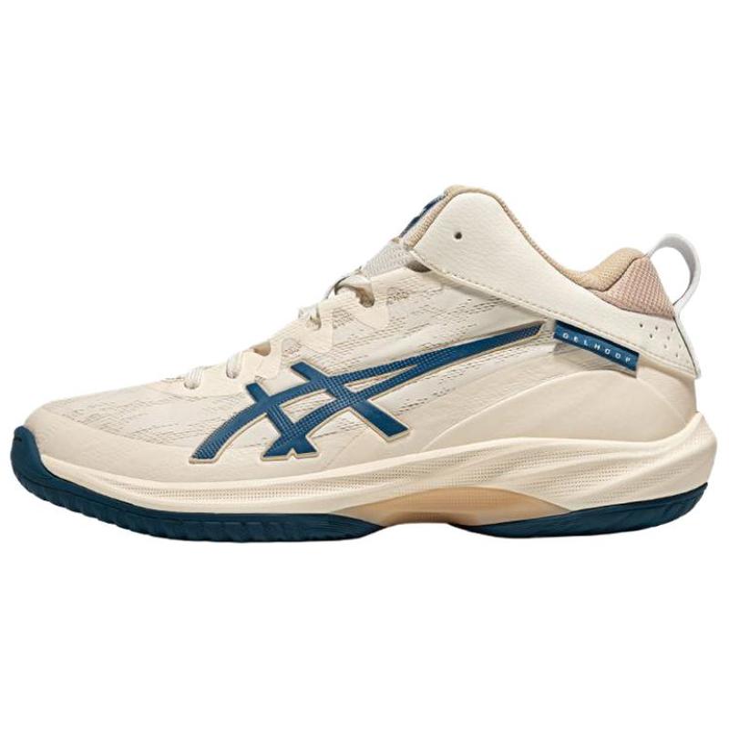 Asics GELHOOP V17 S 柔软舒适 织物合成革  低帮 篮球鞋 男款