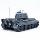 Модель тяжелого танка "Тигр" в масштабе 1:72 оригинальная немецкая серая бесклеевая цветоделительная машина, готовое изделие, аутентичное украшение Henglong 8801 mini 3