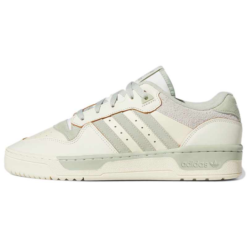 adidas originals Rivalry Low Premium 耐磨 低帮 板鞋 男女同款