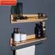 Solid Wood Bathroom Towel Rack Nordic Style Bathroom Punch-Free Hanging Rack Washbasin Cosmetics Toothbrush Cup Storage Rack