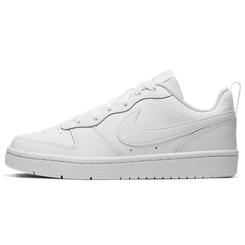 Nike Court Borough Low 2 皮革 休闲 灵活适应  低帮 儿童板鞋