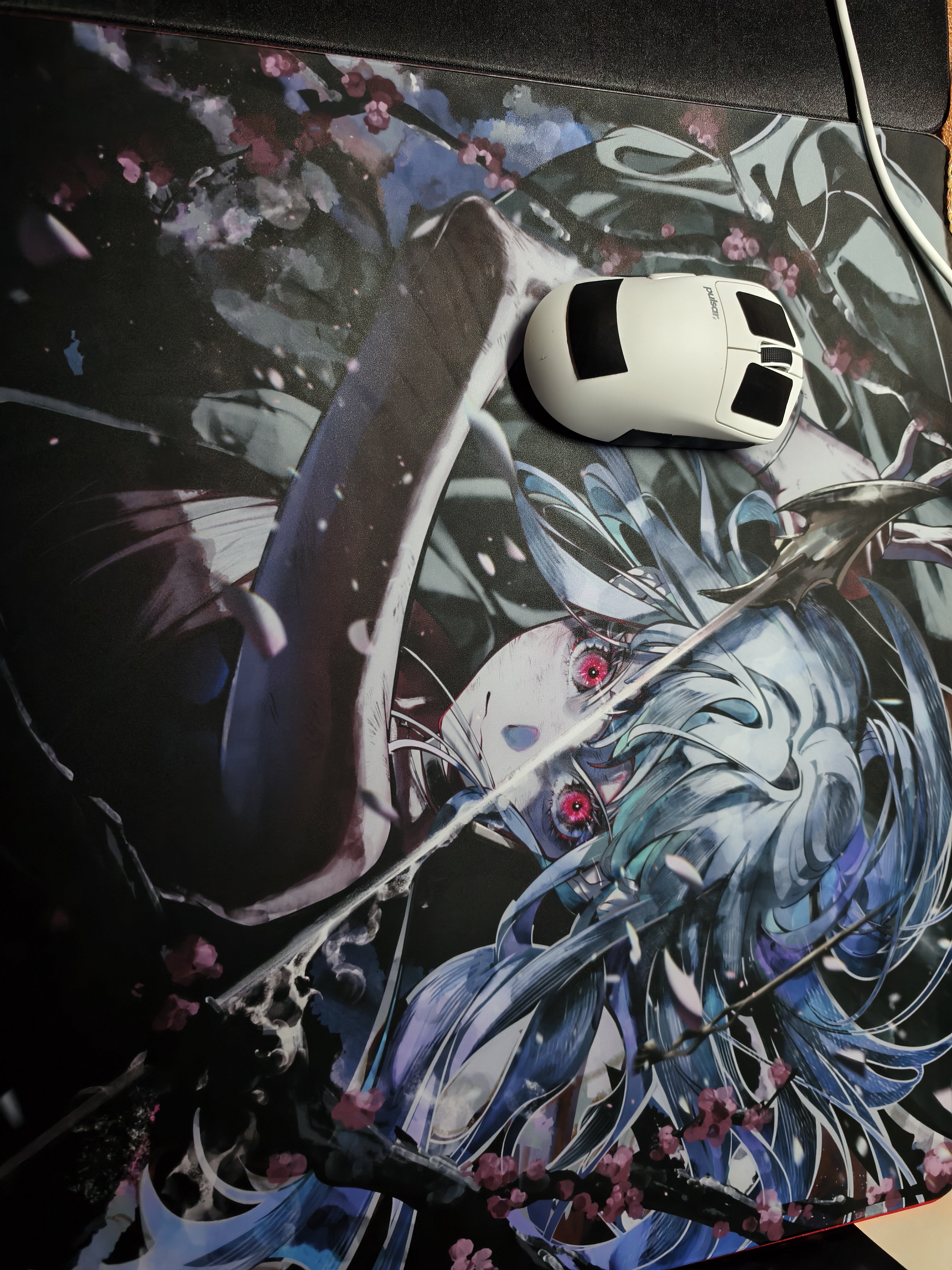 知郁DYSPHORIA SAYO小夜1.5mm涂层速度玻璃鼠标垫APEX洲OW瓦长TTK评价