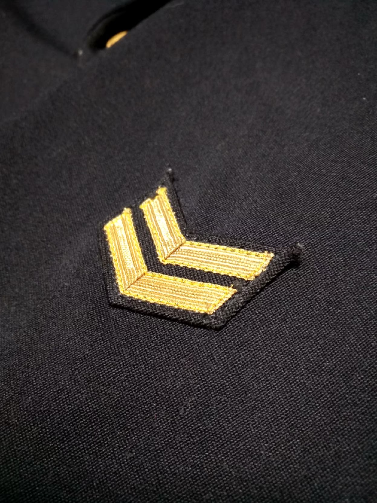 海上自衛隊海曹冬服上衣褲子帶階級章精勤章全套