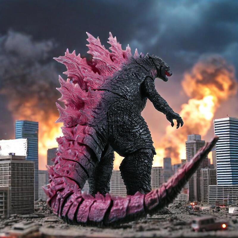 Legendary Godzilla Vs. Kong 2026 Action Figure Model Toy Rise of the Empire Dinosaur Red Lotus Machine Monster