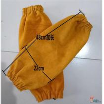 Full cowhide wear-resistant heat-insulating spark-splash anti-scalding welding sleeves special sleeves for welders arm protective sleeves