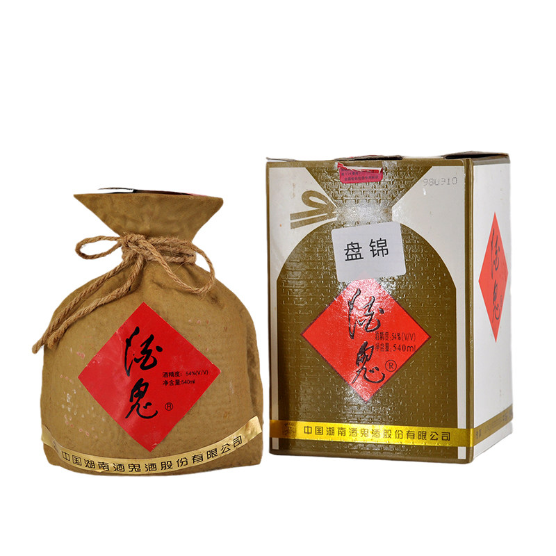 1998年湖南酒鬼酒54度兼香型陈年老白酒540ML1瓶开盒发货29-129评价- 淘宝网