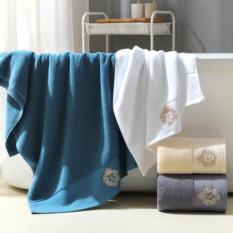 Bath Towels Made of Pure Cotton, Thickened Pure Cotton Bath Towels, Large Adult Bath Towels, Absorbent and Quick-Drying Wrap Towels, Available from Manufacturers