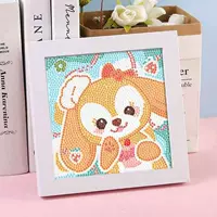 Фоторамка, холст, 18×18см, 15×15см