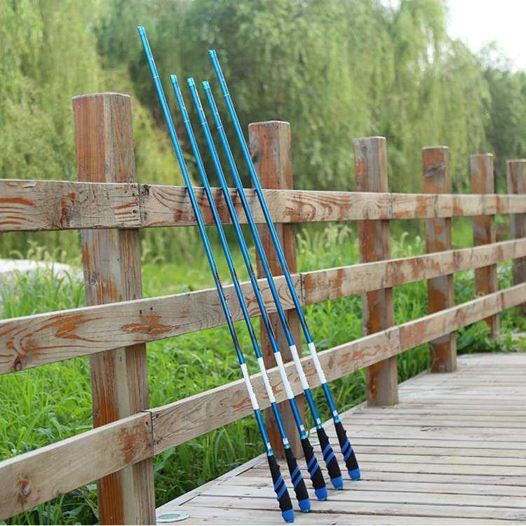 Fishing Rod Platform Fishing Rod 5.4m 4.5m Long Section Carp 3.9 Super Hard 6.3 Super Light 7.2 Handpole 28 Adjustable