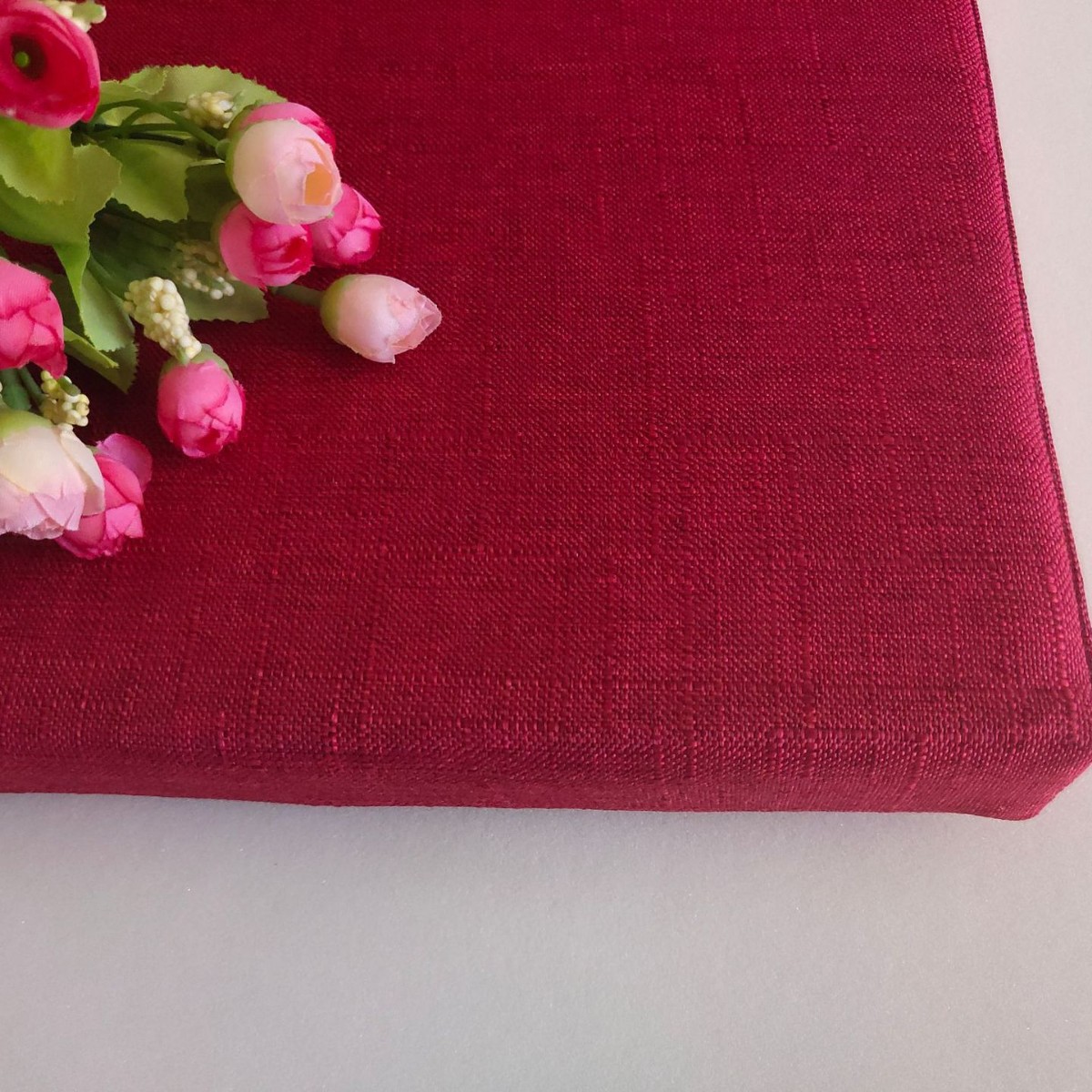 Customized high-density sponge sofa seat cushions hardened and thickened customized replacement solid wood mahogany sofa seat cushions bay window cushions