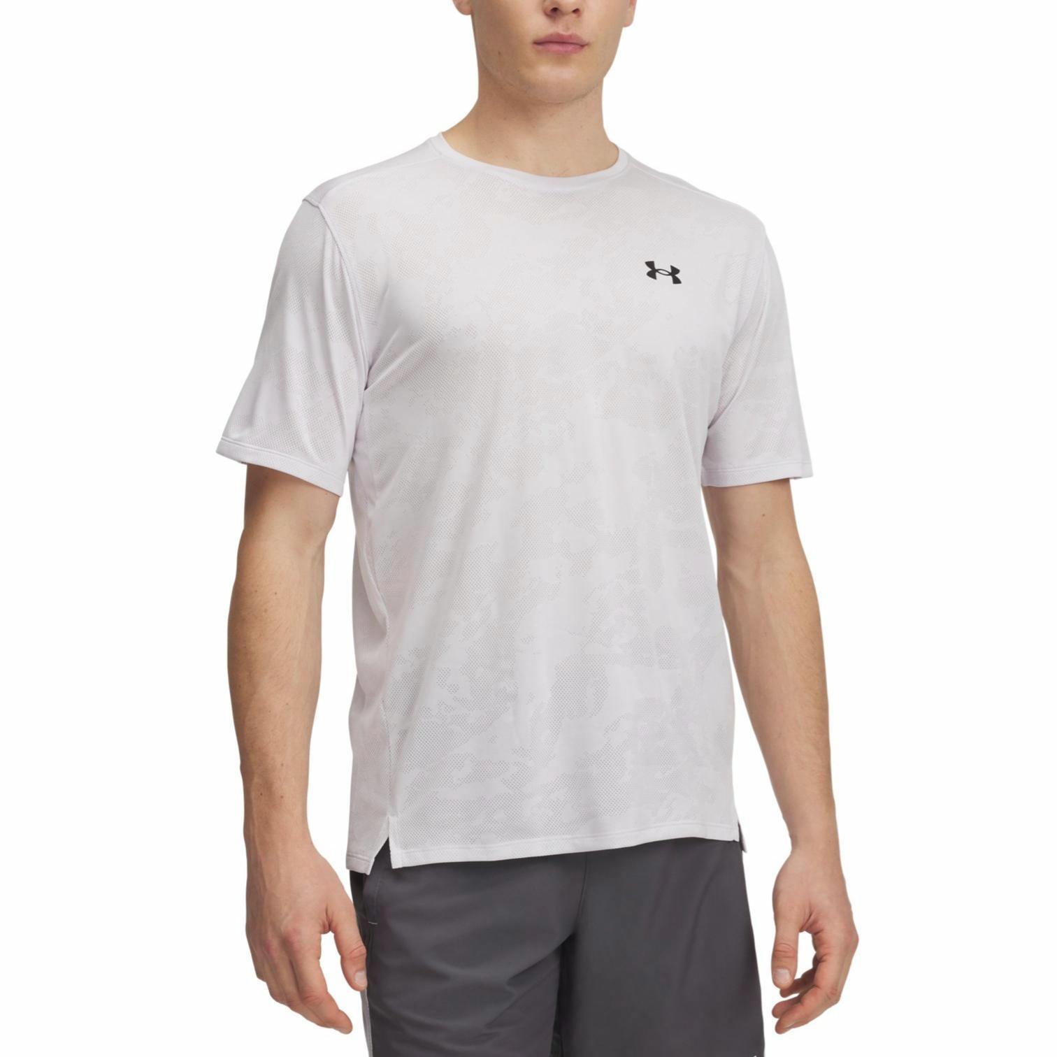 Under Armour Tech Vent 经典舒适柔软百搭短袖T恤 男款 浅灰色