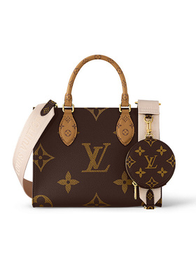 Louis Vuitton/路易威登LV包包Onthego托特包女帆布单肩包未使用