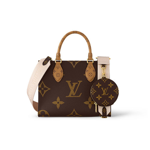 Louis Vuitton/路易威登LV包包Onthego托特包女帆布单肩包未使用