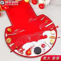 Supplies and props for one-year-old baby baby crawling mat lottery birthday arrangement gift carpet set