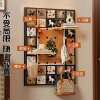 Hole board entrance entrance porch storage rack multi-functional partition accessories styling wall wall decoration display rack